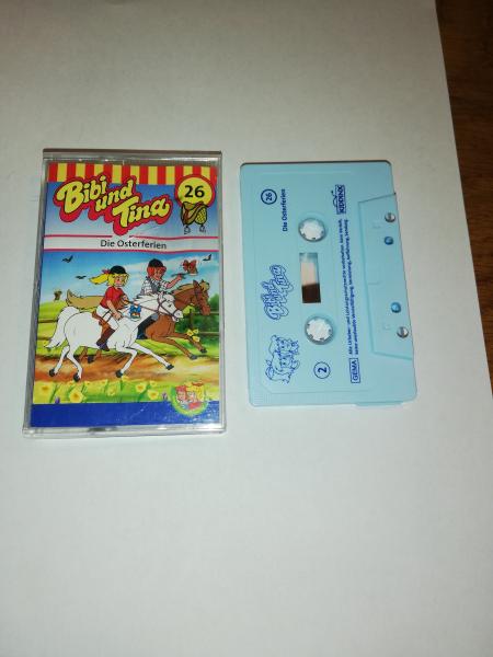Bibi und Tina Folge 26 Die Osterferien Weiß mit Blauen Druck 4.27126 Kiddinx(Innencover minimal beschrieben)